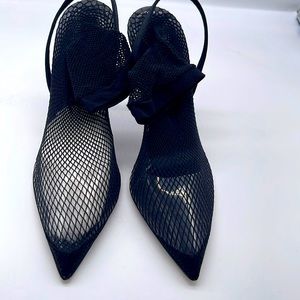 ALEXANDER WANG CADEN NET SANDALS